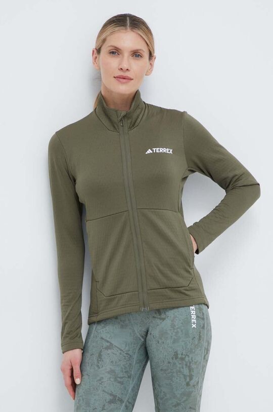 

Мультиспортивная толстовка adidas TERREX, зеленый