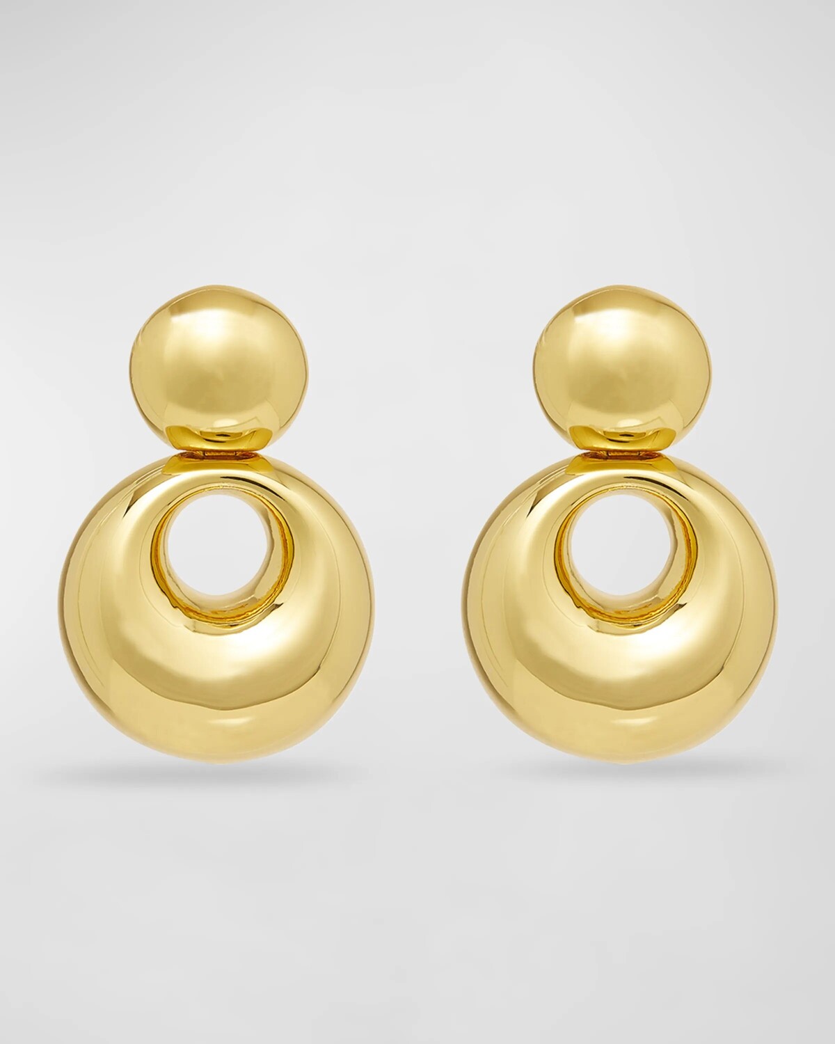 

Серьги-медальоны Lele Sadoughi, цвет Gold