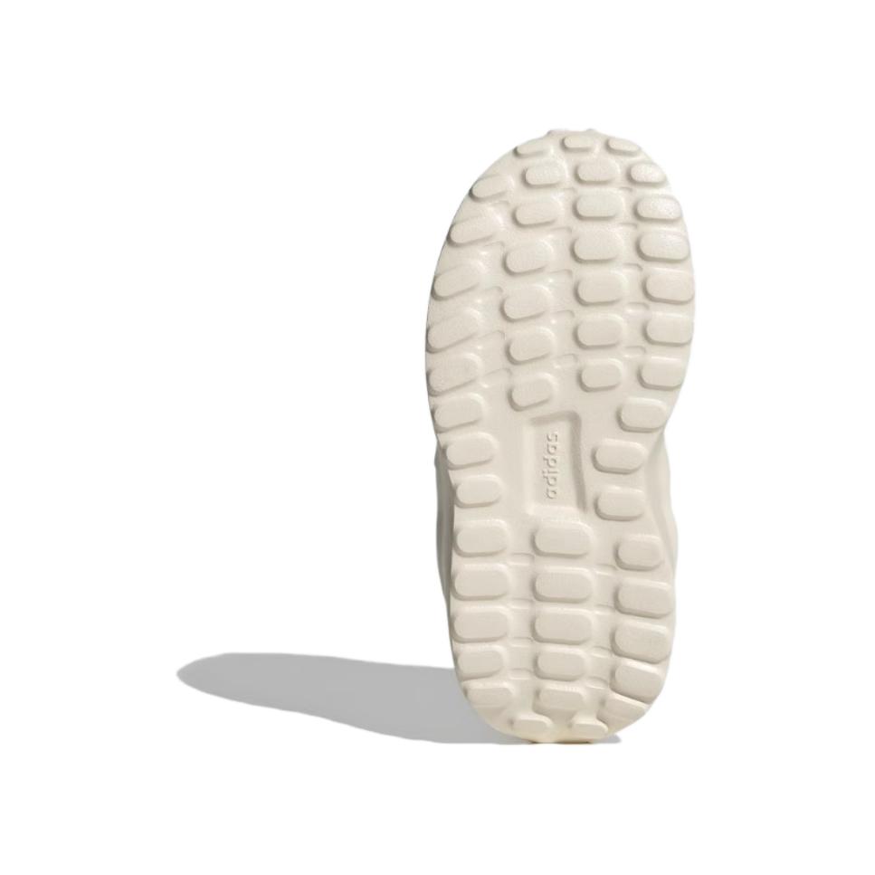 Абразивостойкие низкие детские туфли бежево-розовые для малышей Adidas, Jade White/Sand Brown Pink/Pink — фото 2