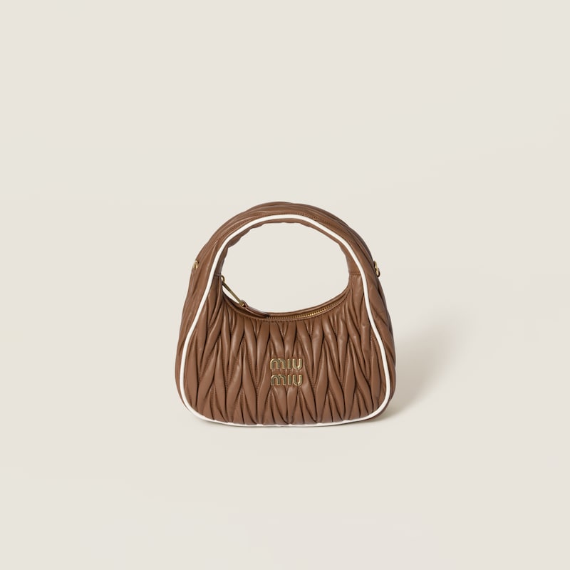 

Сумка Wander из стеганой кожи наппа Miu Miu, мультиколор