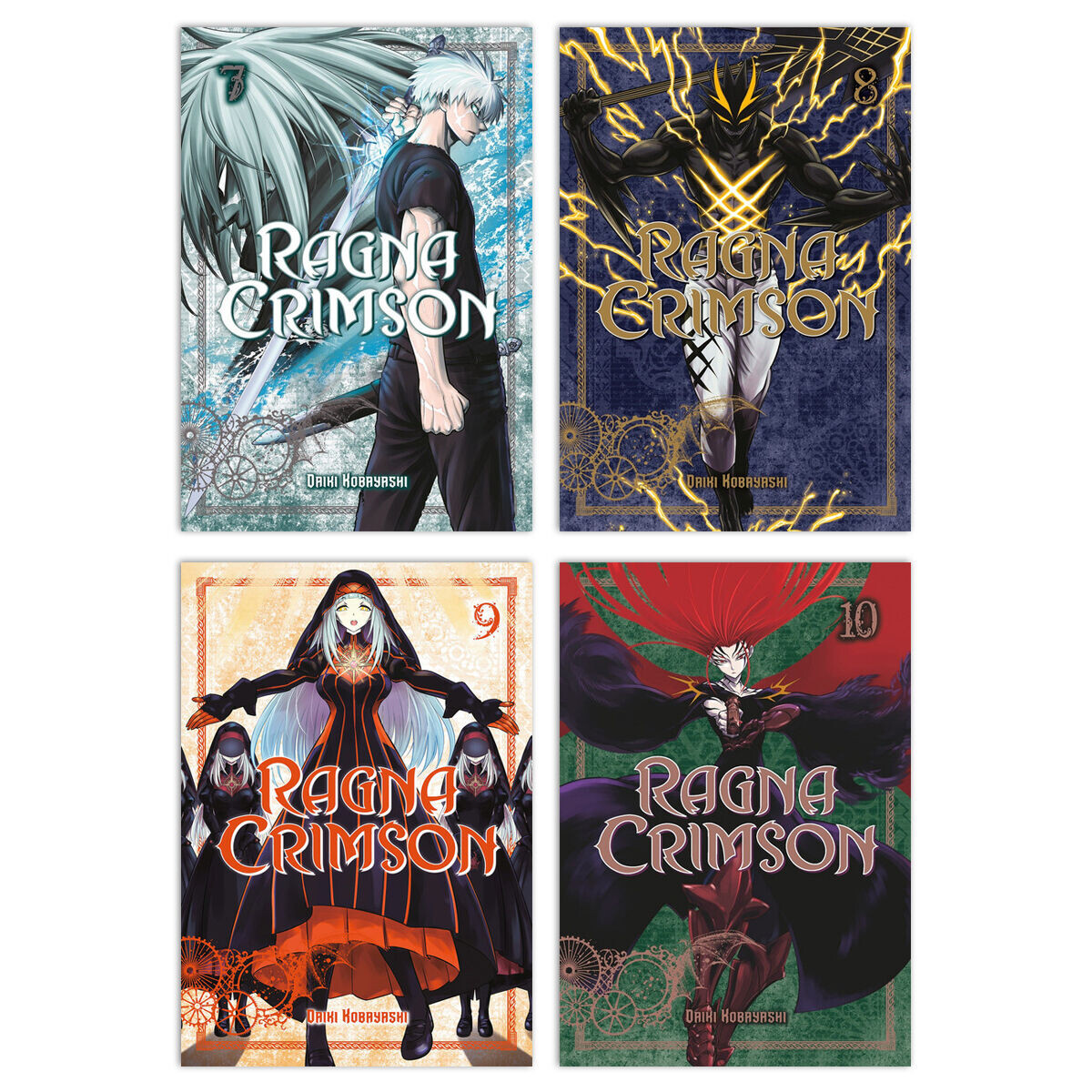 

Манга Ragna Crimson Manga (7-10) Bundle