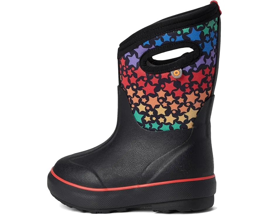 Ботинки Bogs Kids Classic II - Rainbow Stars (Toddler/Little Kid/Big Kid), Black Multi — фото 4