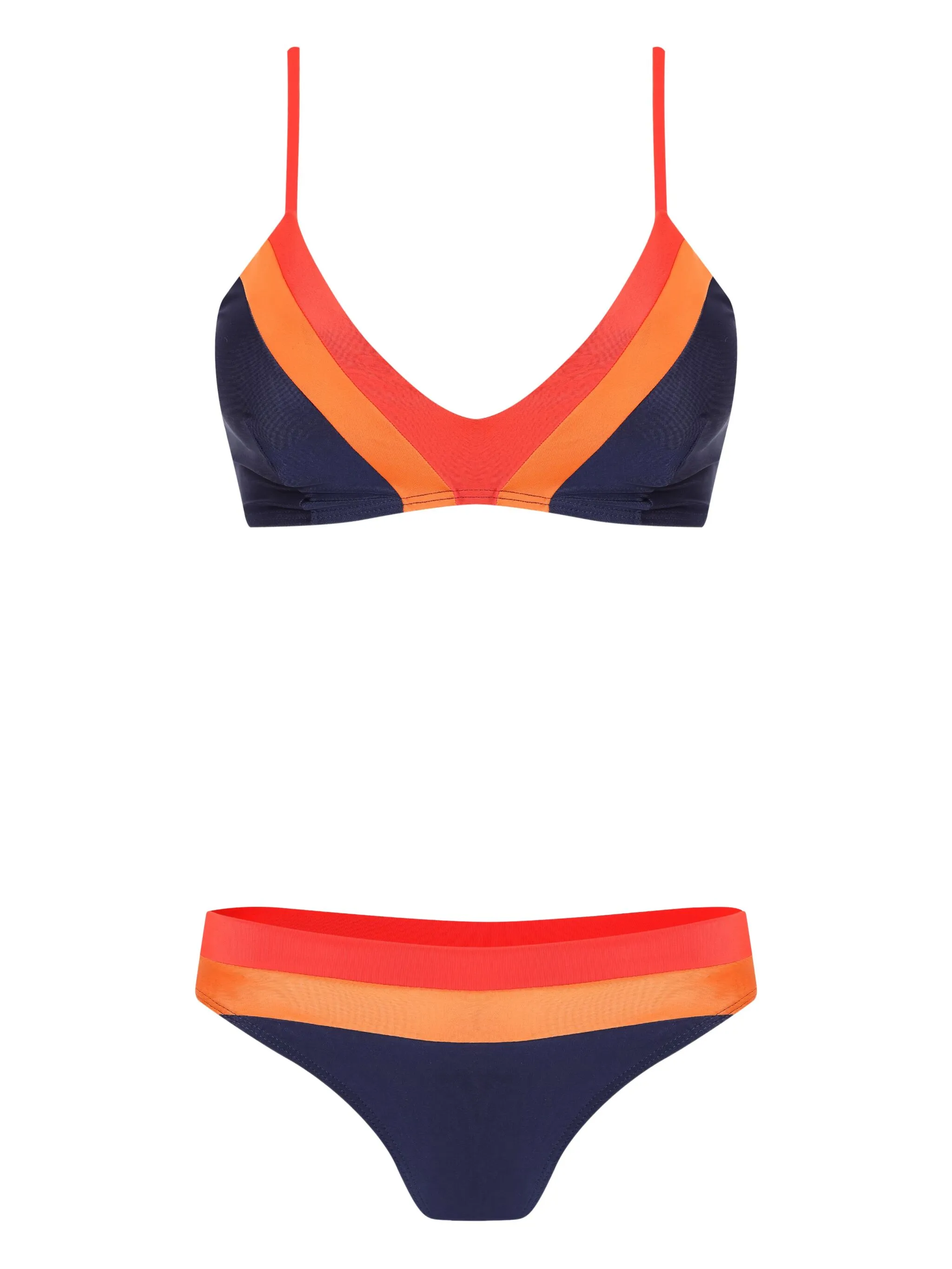 

Бикини в полоску Lygia & Nanny, синий