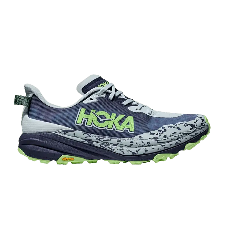

Кроссовки HOKA Speedgoat 6 2E Wide 'Droplet Nautical Dusk', синий