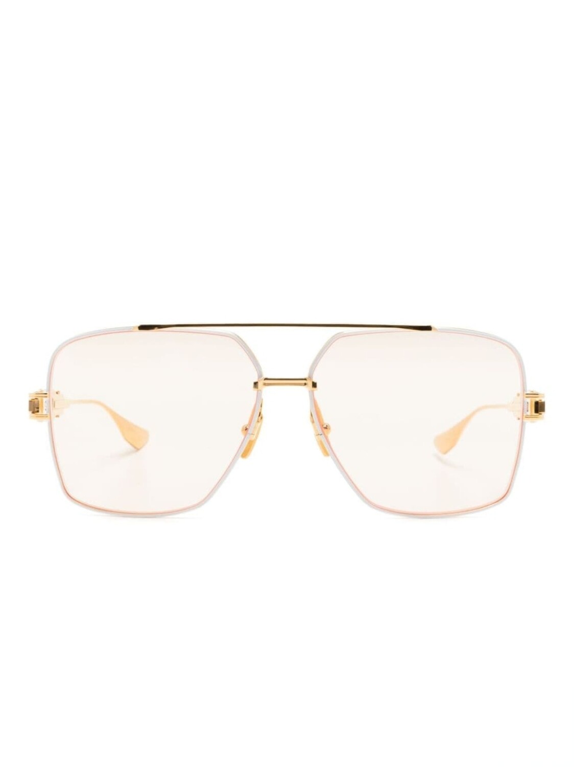 

Dita Eyewear солнцезащитные очки Grand Emperik в прямоугольной оправе, белый
