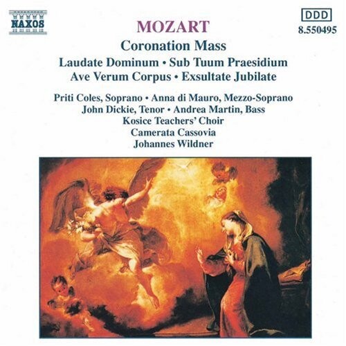 

CD диск Mozart / Wildner: Coronation Mass / Ave Verum