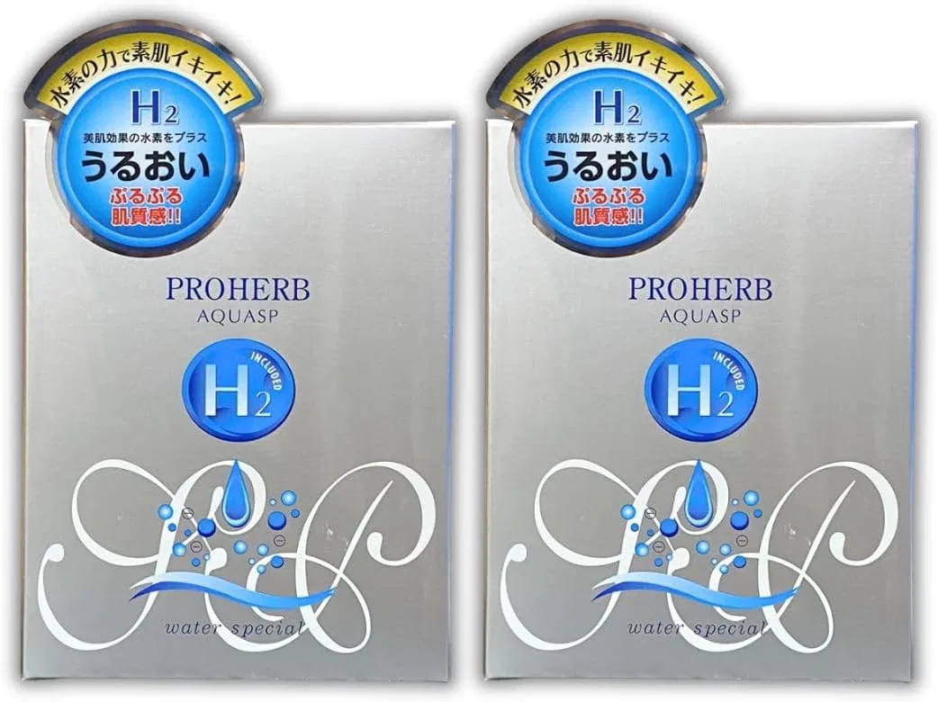 Бустер — С водородом Pro Herb Aqua SP Box Type Lotion Hydrogen Booster, 30 пакетиков по , 2 коробки, 2.5 мл