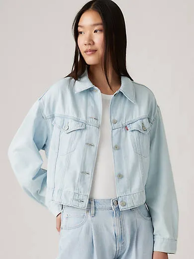 

Полулегкая куртка дальнобойщика Levi's, цвет Pool Party - Medium Wash