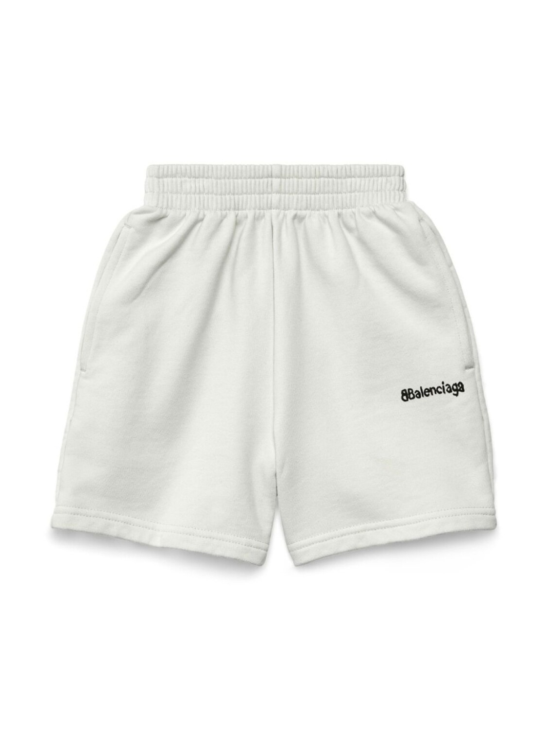 

Balenciaga Kids шорты с логотипом, нейтральный цвет
