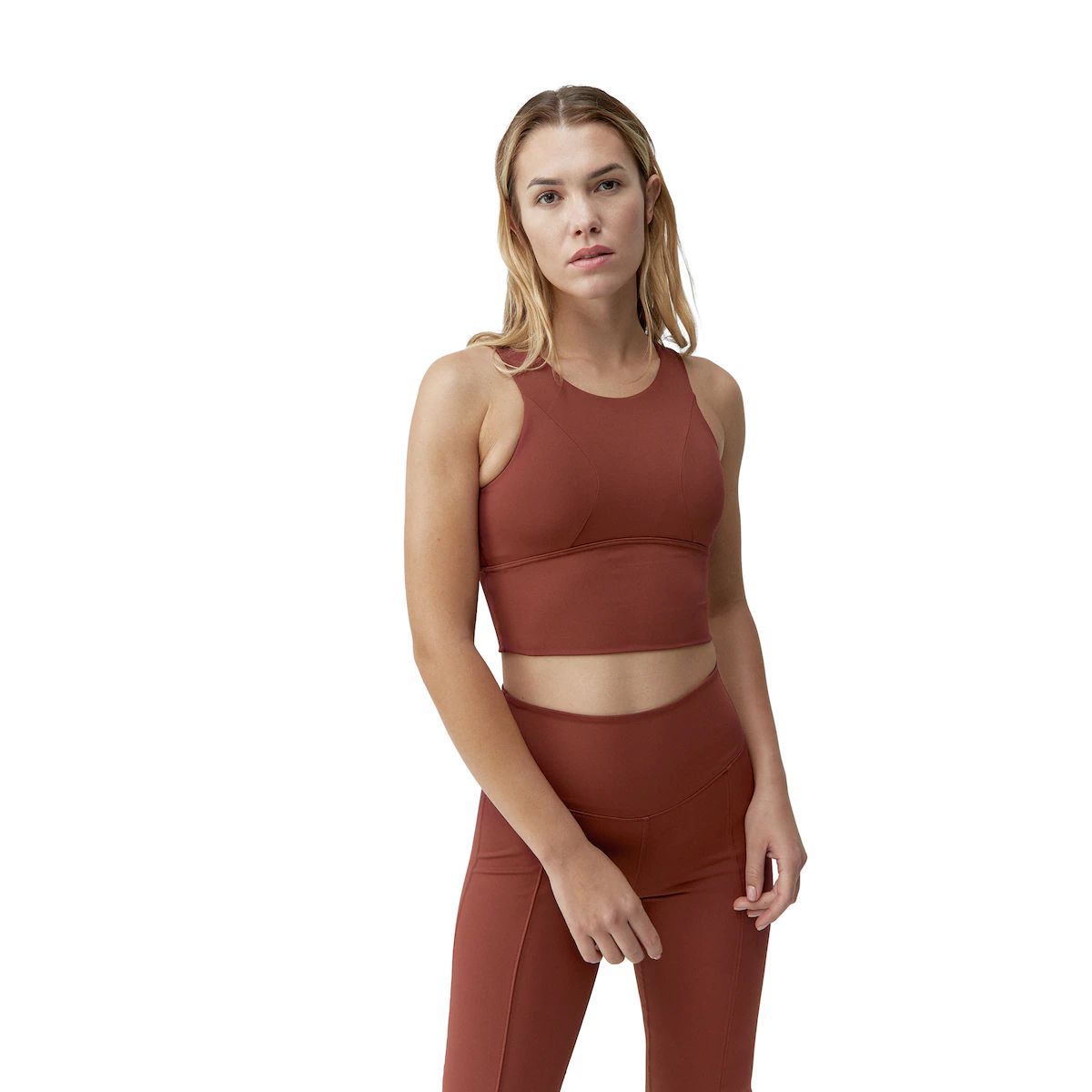 

Elin Born Living Yoga Женский топ, цвет Caoba