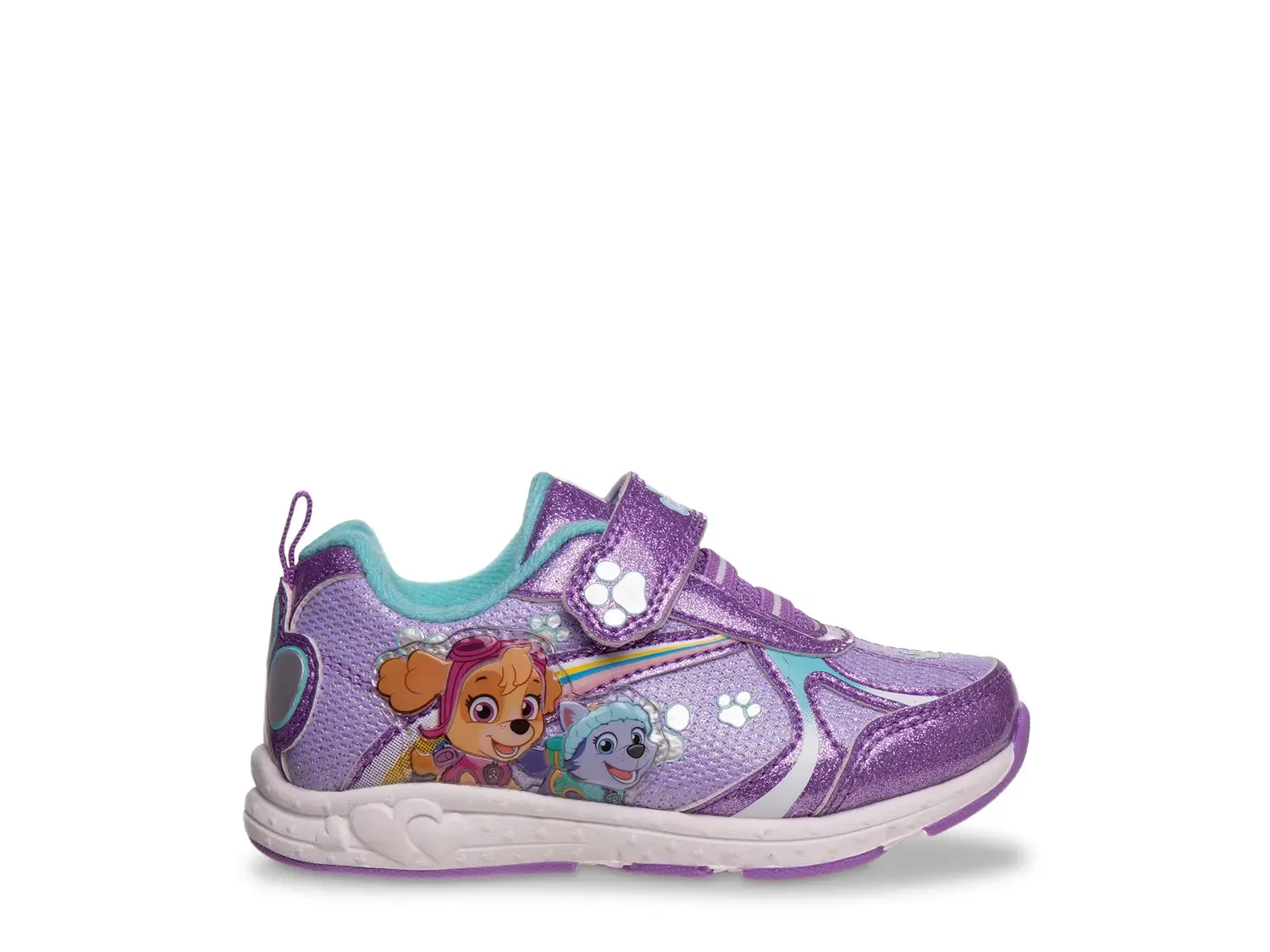 Светящиеся кроссовки - детские Paw Patrol, Purple — фото 2