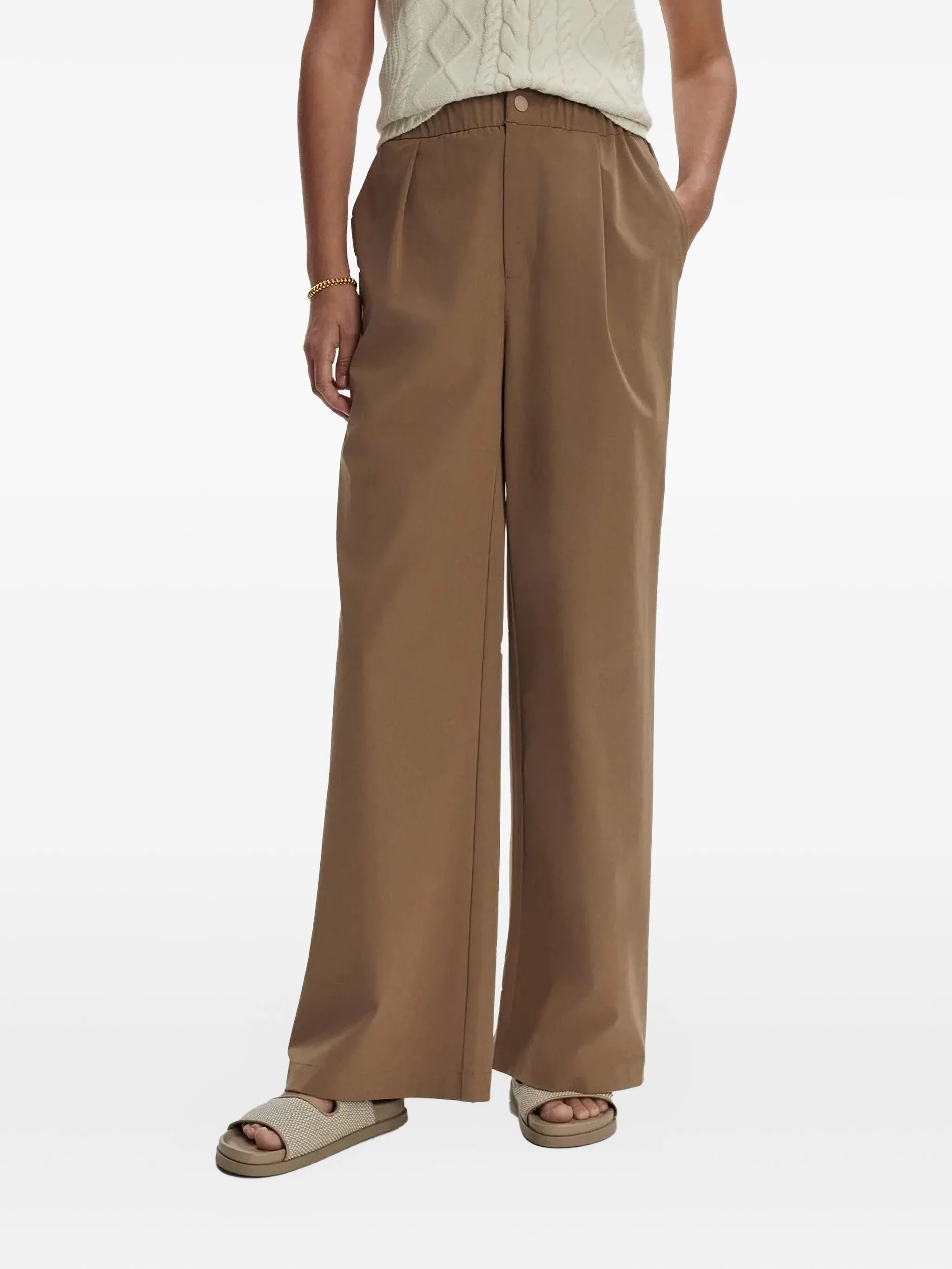 

Брюки Kayson 2.0 со складками Varley, коричневый