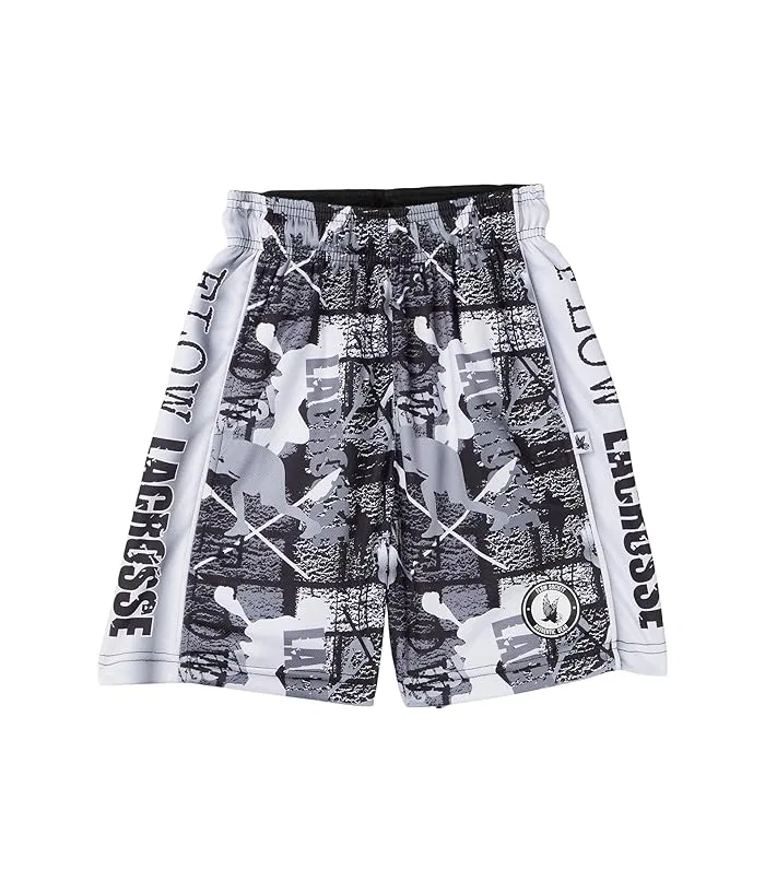 Шорты для лакросса Flow Lax Attack FLOW SOCIETY, Black/Silver