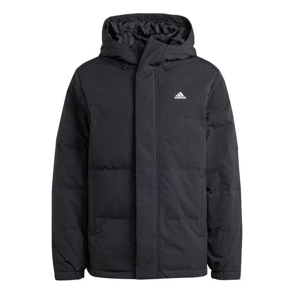 

Куртка обычные повседневные пуховики Adidas, черный