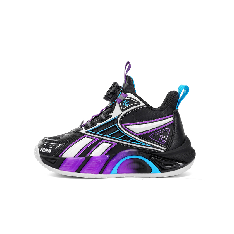 

Детские баскетбольные кроссовки для детей FCMM, черный/фиолетовый