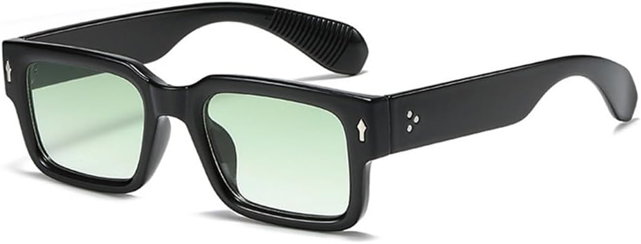 

Солнцезащитные очки UV400 для мужчин и женщин | Зеленый градиент, панк-стиль, заклепки | для вождения и занятий спортом на открытом воздухе generic, Black Green Gradient