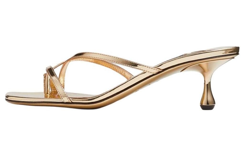 Сандалии Etana 80 мм Jimmy Choo, Gold