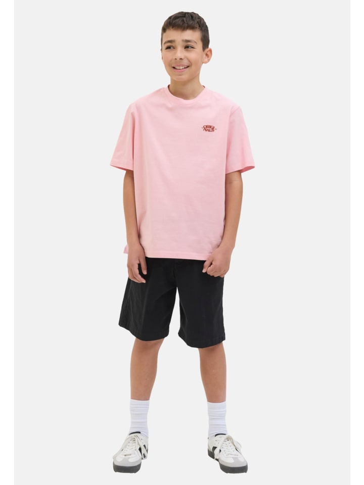 

Футболка JACK & JONES Junior, розовый