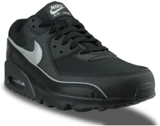 Мужские кроссовки Nike Air Max 90 Premium, черный/мультиколор — фото 3