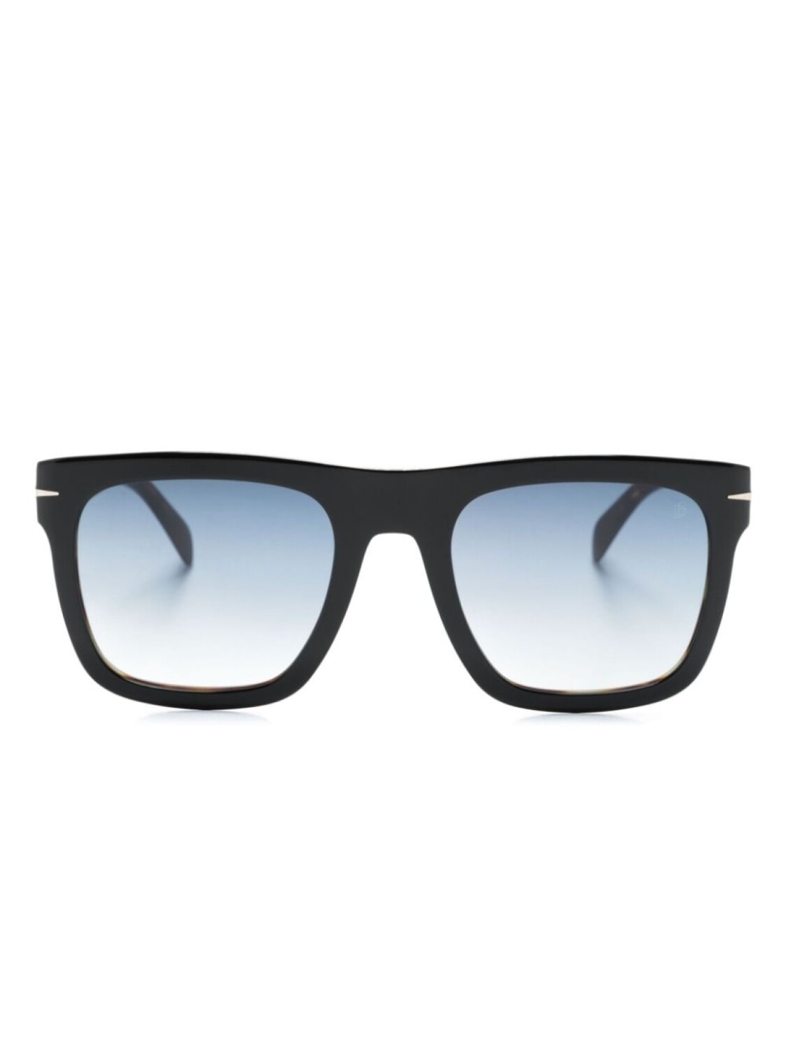 

Eyewear by David Beckham солнцезащитные очки DB 7000/S Flat в квадратной оправе, черный