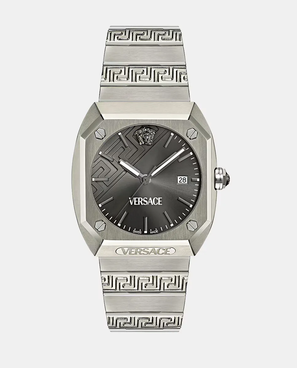 

Antares VE8F00524 Титановые мужские часы Versace, серебряный