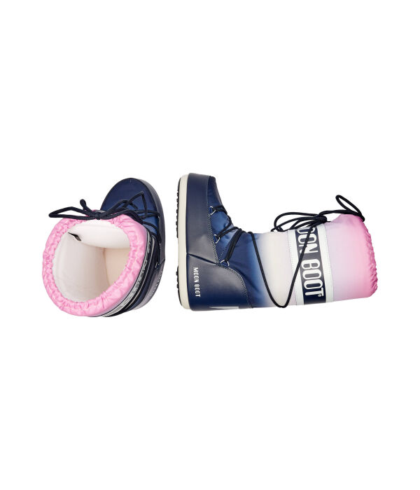 Дутики женские Moon Boot Icon Moonrise Snow высокие, мультиколор — фото 4