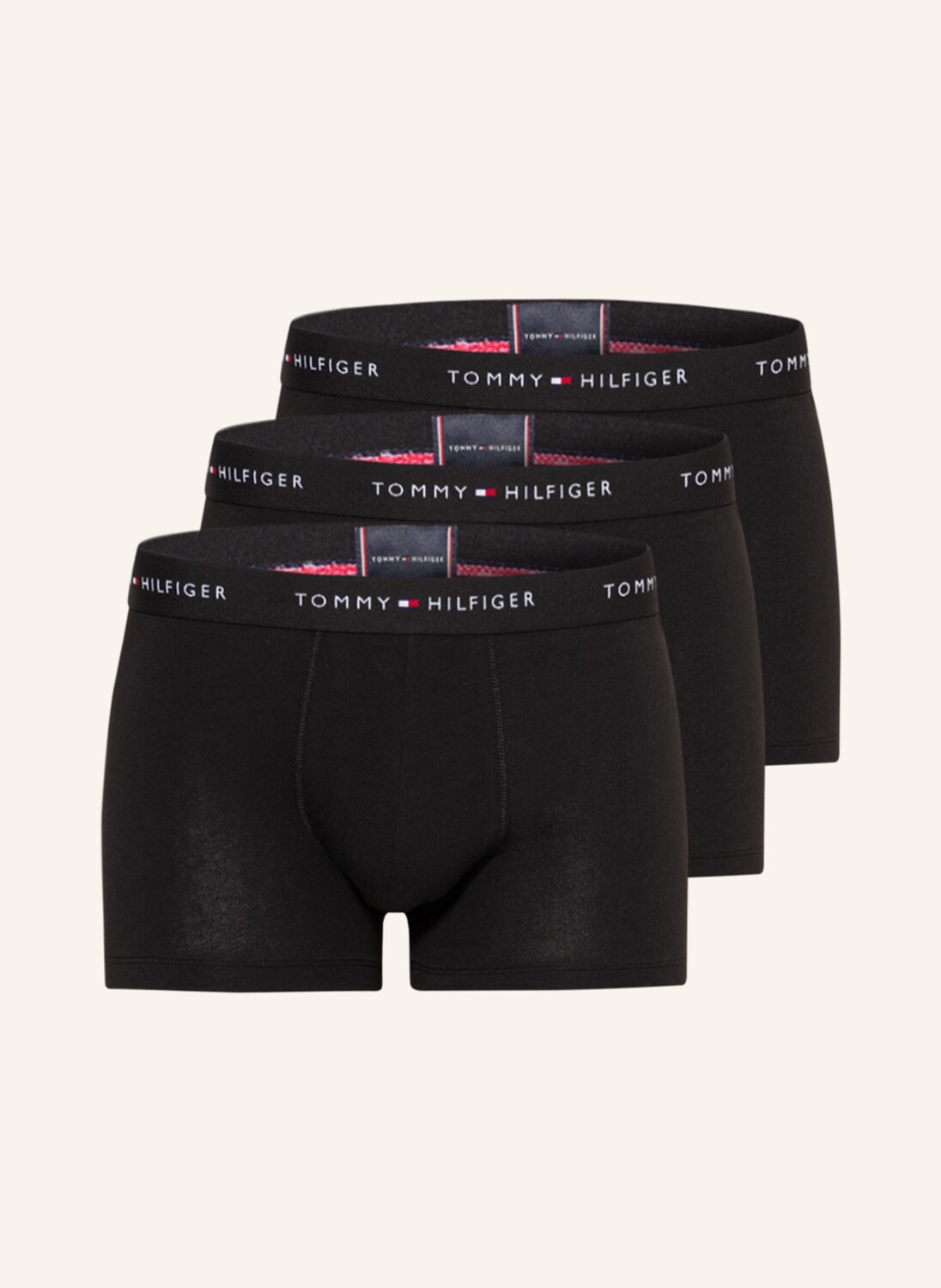 

Комплект из 3 боксеров TOMMY HILFIGER, черный