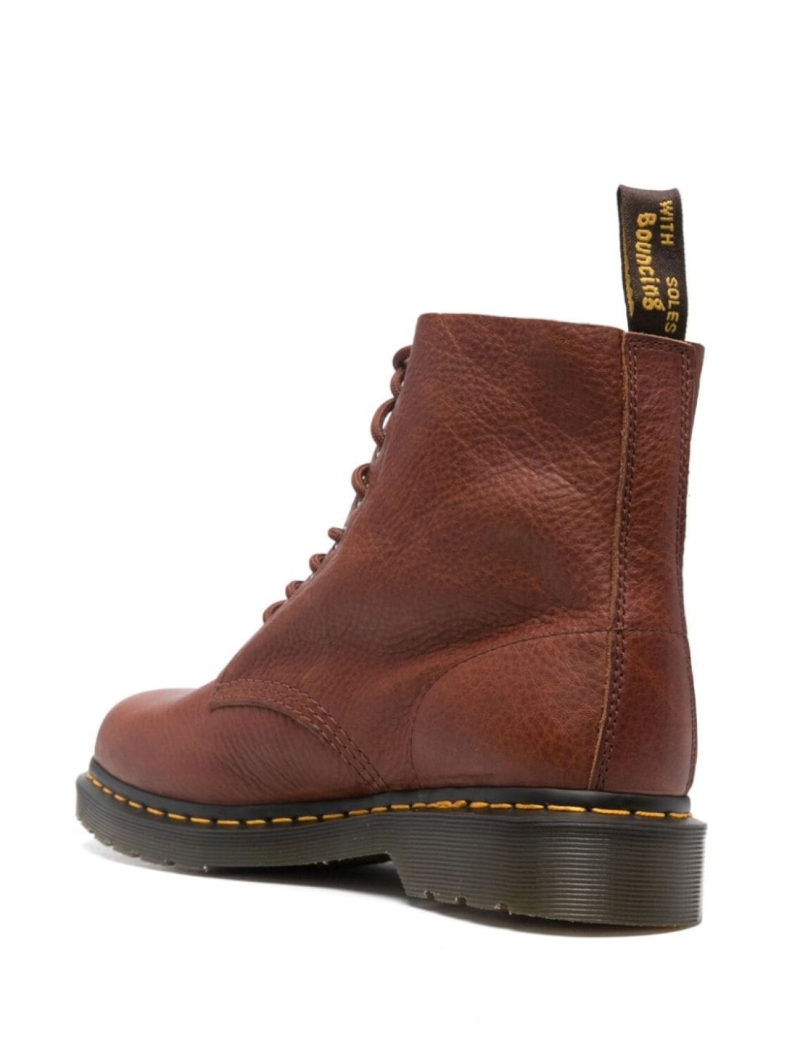 Мужские ботинки Dr. Martens 1460 из зернистой кожи, коричневый — фото 3