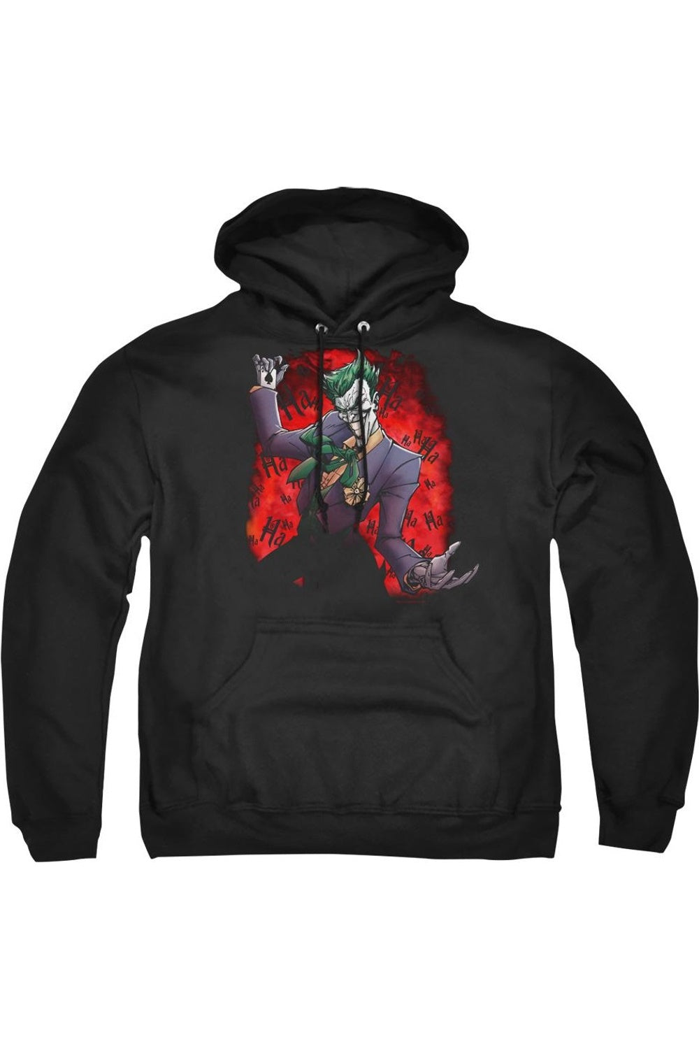 

Толстовка с капюшоном Batman Jokers Ave для взрослых Gildan, черный