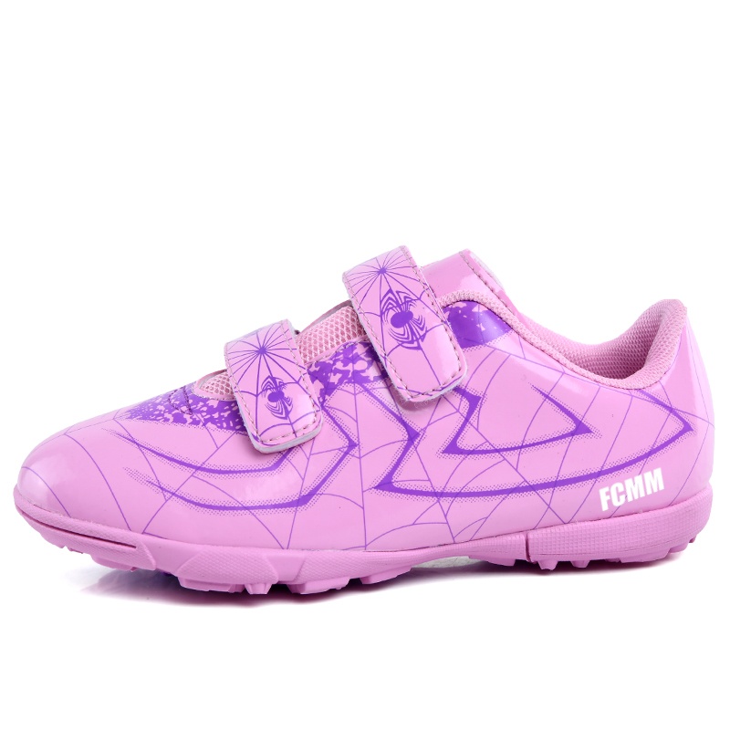 

Футбольные бутсы детские с противоскользящей амортизацией, износостойкие, легкие, с амортизацией FCMM, розовый