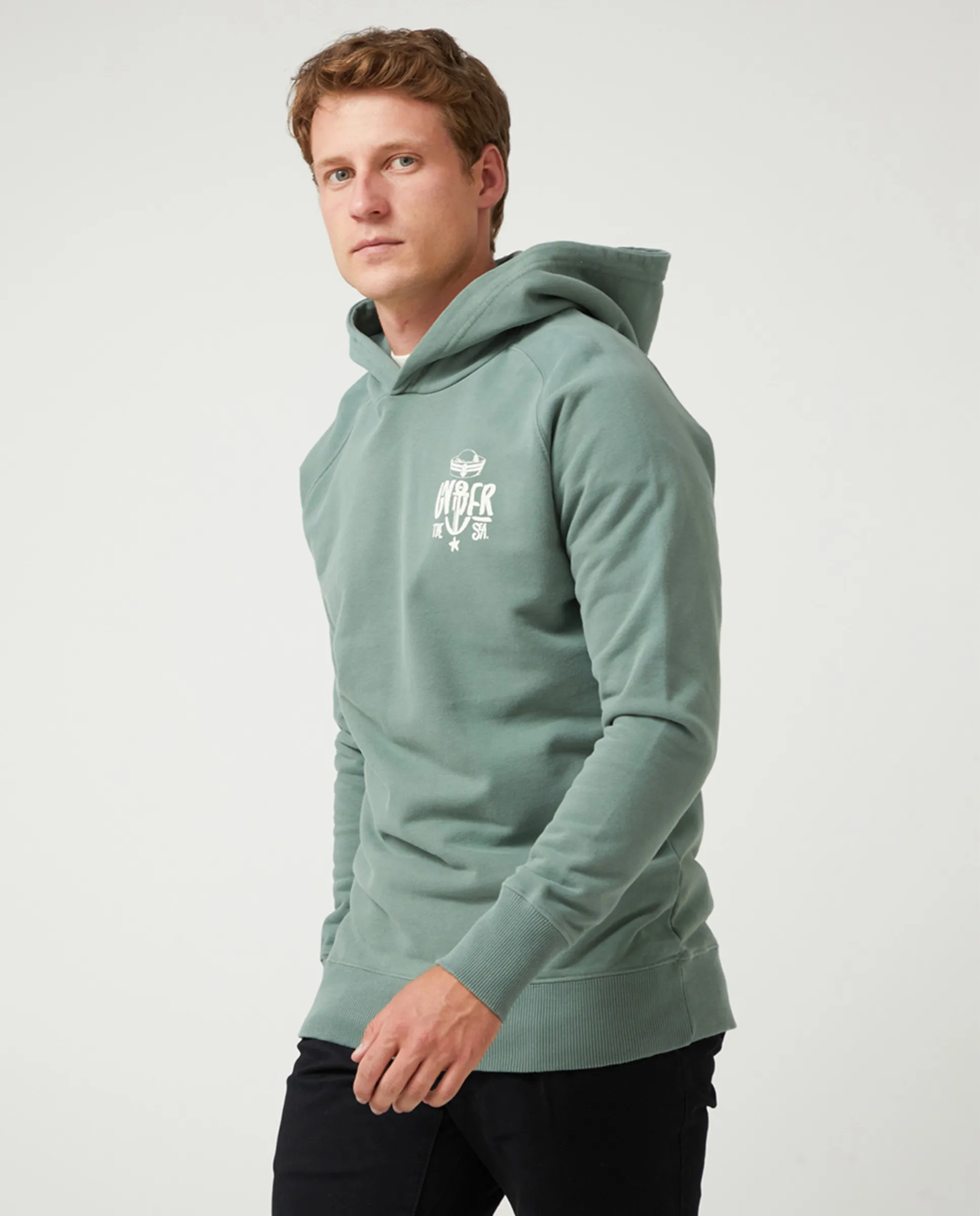 

Мужская худи приталенного кроя Altonadock, зеленый