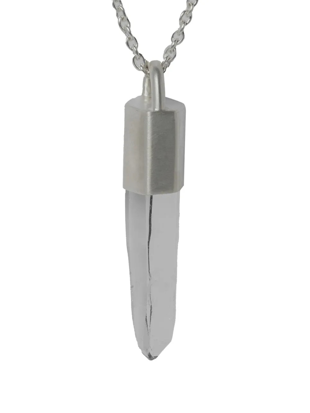 

Серебряное колье Talisman с кварцем Parts of Four, серебяный