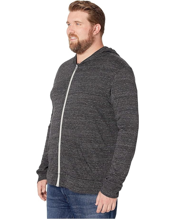 

Худи Alternative Big & Tall Eco Zip Hoodie, цвет Eco Black