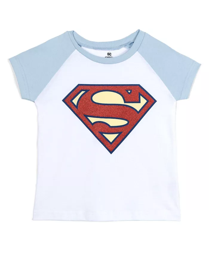 

Футболка для девочек DC Comics Supergirl Justice League, белый