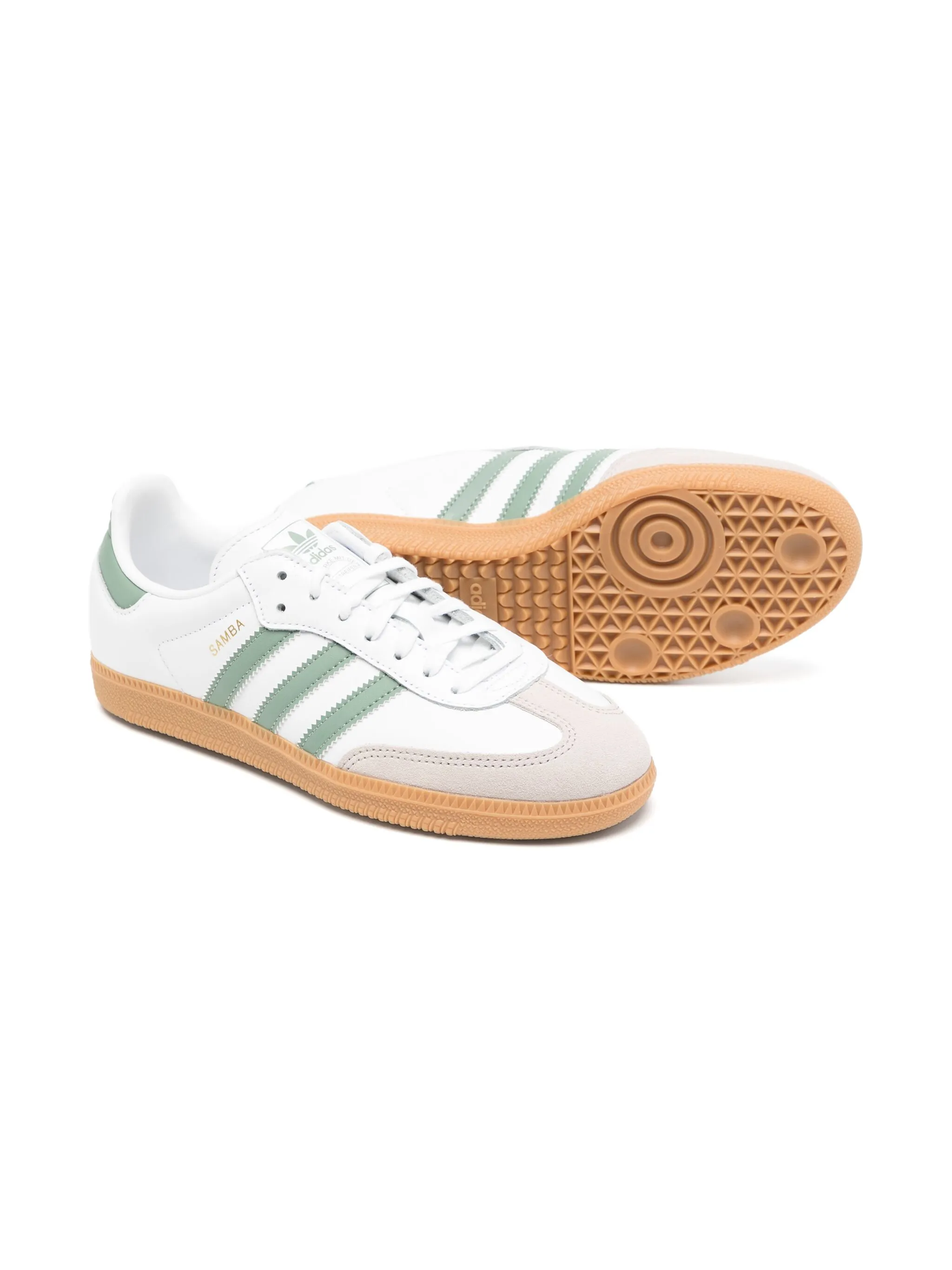 Кроссовки Samba OG Adidas Kids, белый — фото 2
