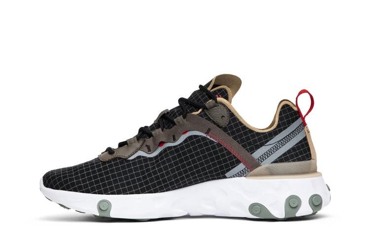 Кроссовки Nike size? x React Element 55 'Escape Pack', черный — фото 3
