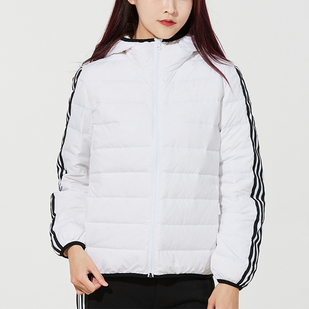 Adidas Neo Женская белая пуховая куртка, White — фото 4