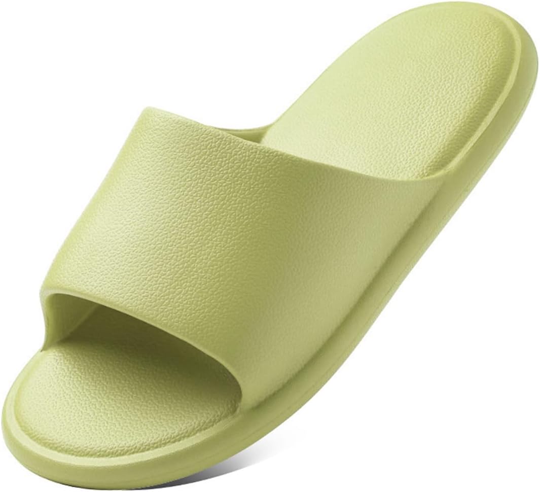 

Мужские и женские шлепанцы AUXDIQ для дома, быстросохнущие, для душа, у бассейна, пляжа и дома, зеленый