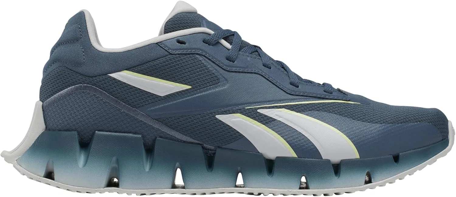 Кроссовки Reebok унисекс Zig Dynamica 4, синий/серый