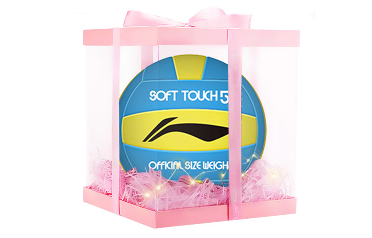 

LINING ПВХ волейбольный мяч размер 5 унисекс синий желтый белый