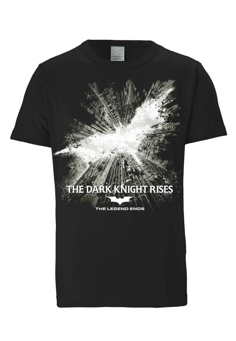 

Футболка Logoshirt "Batman - Knight Rises", с классным принтом спереди, черный