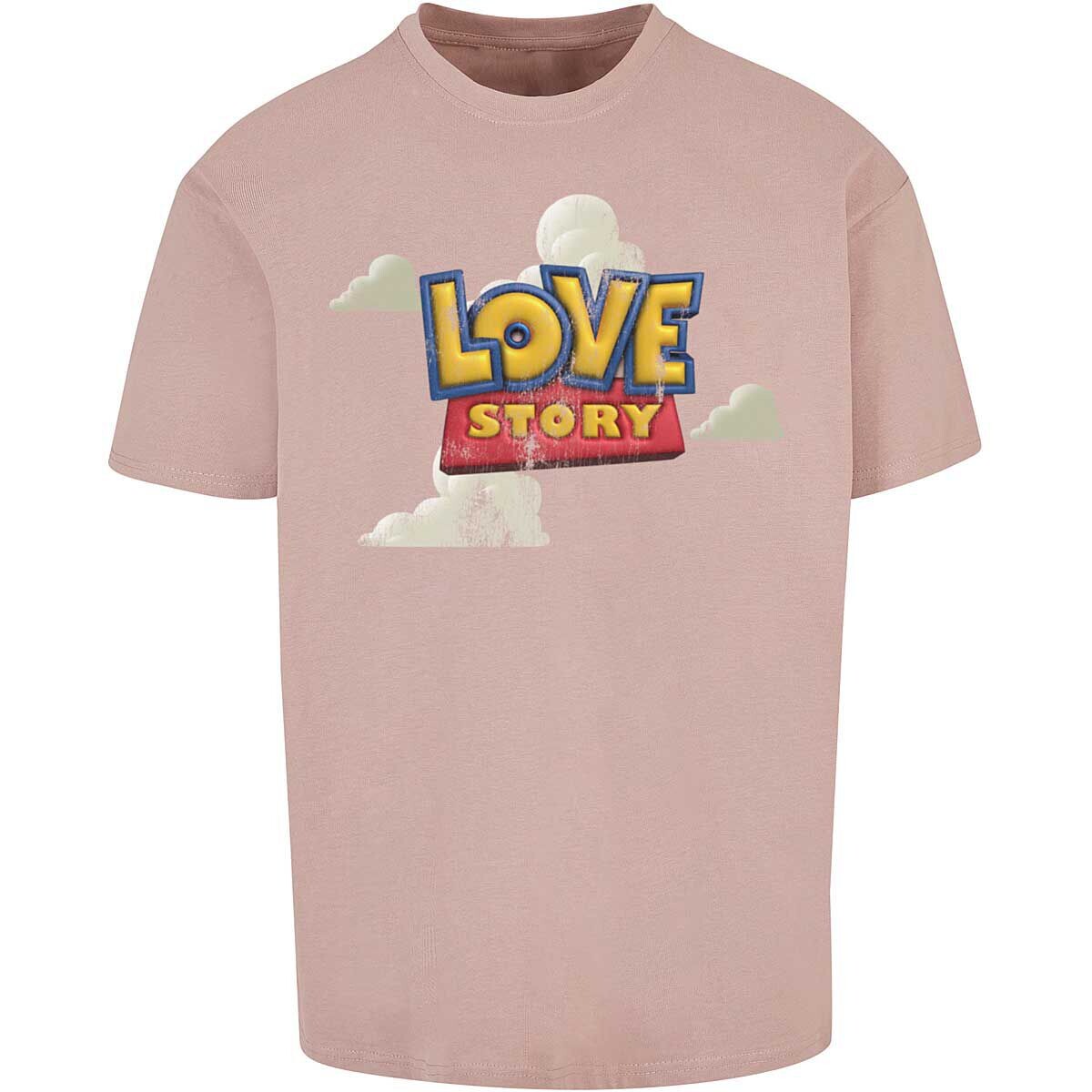 

Футболка Love Story Heavy Oversize T-Shirt Mister Tee, цвет Rose