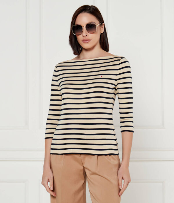 

Блузка новая Коди Slim fit Tommy Hilfiger, желтый