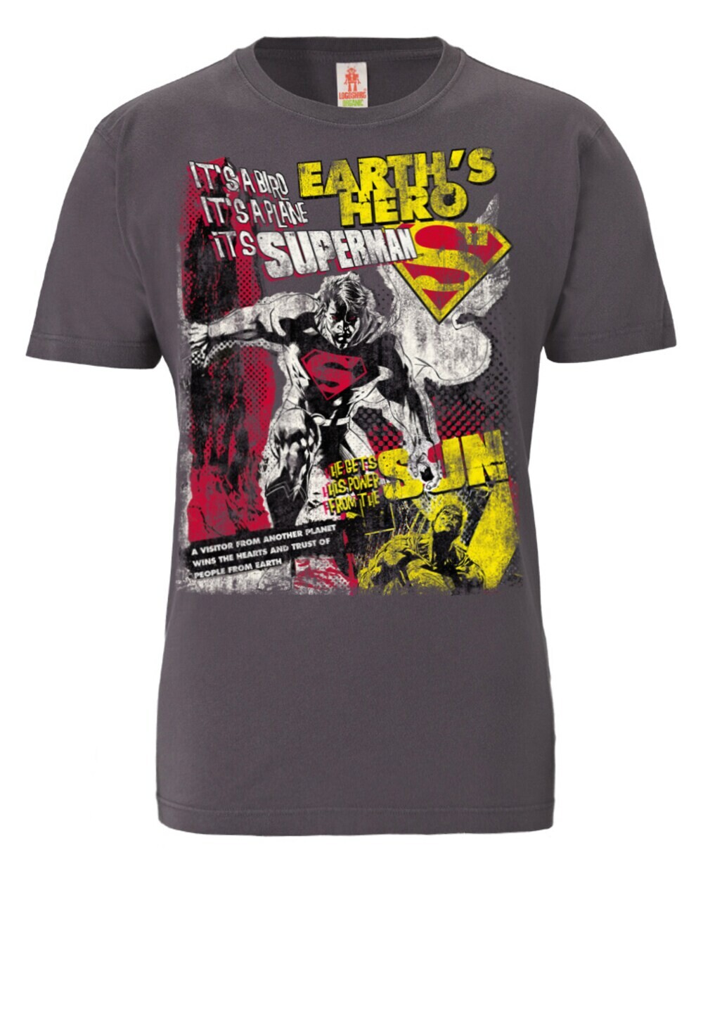 

Футболка Logoshirt Superman, антрацит