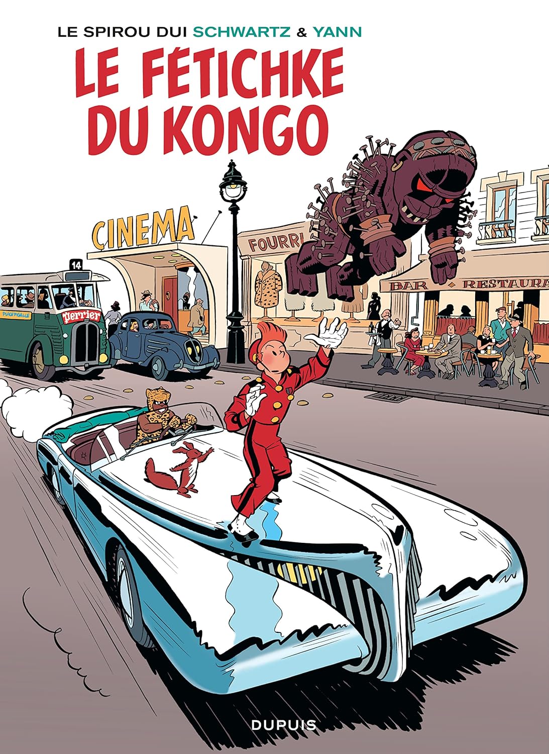 

Le Spirou de ... - Tome 7 - La femme léopard (bruxellois) (DUPUIS)