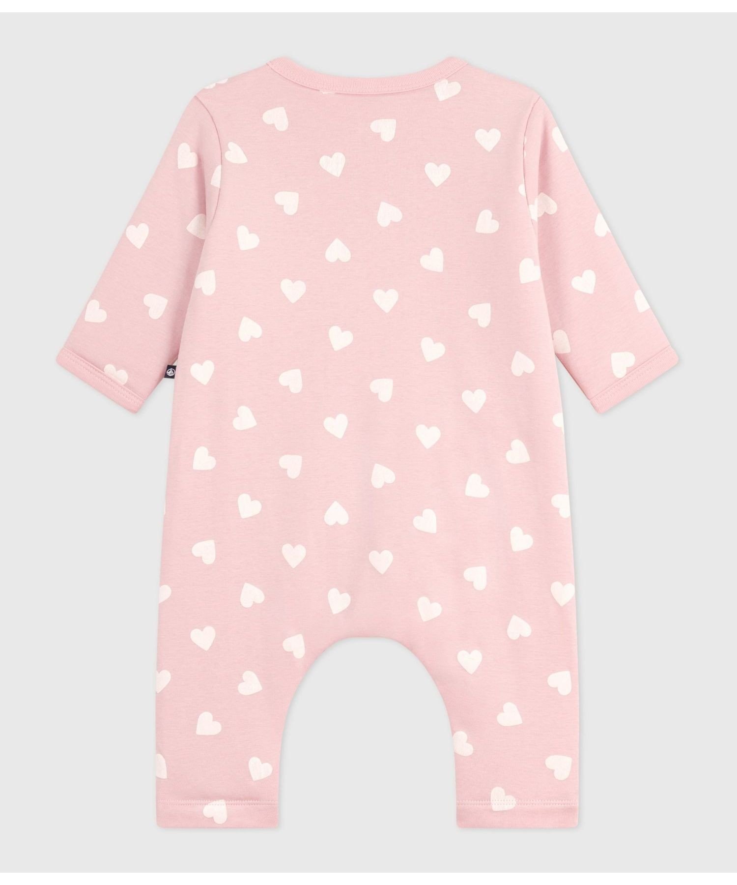 Комбинезон Комбинация Petit Bateau, Light pink/off-white — фото 4