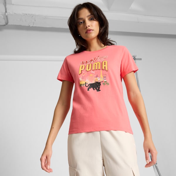 

Женская футболка Las Vegas Billboards Puma, красный