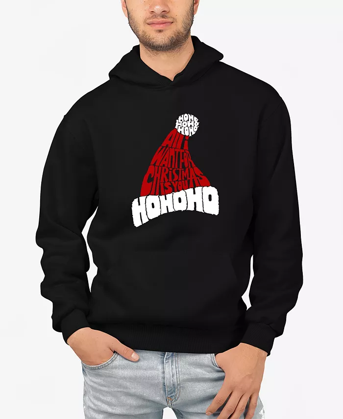 

Мужская худи с принтом "All I Want for Christmas Is You" LA Pop Art, черный