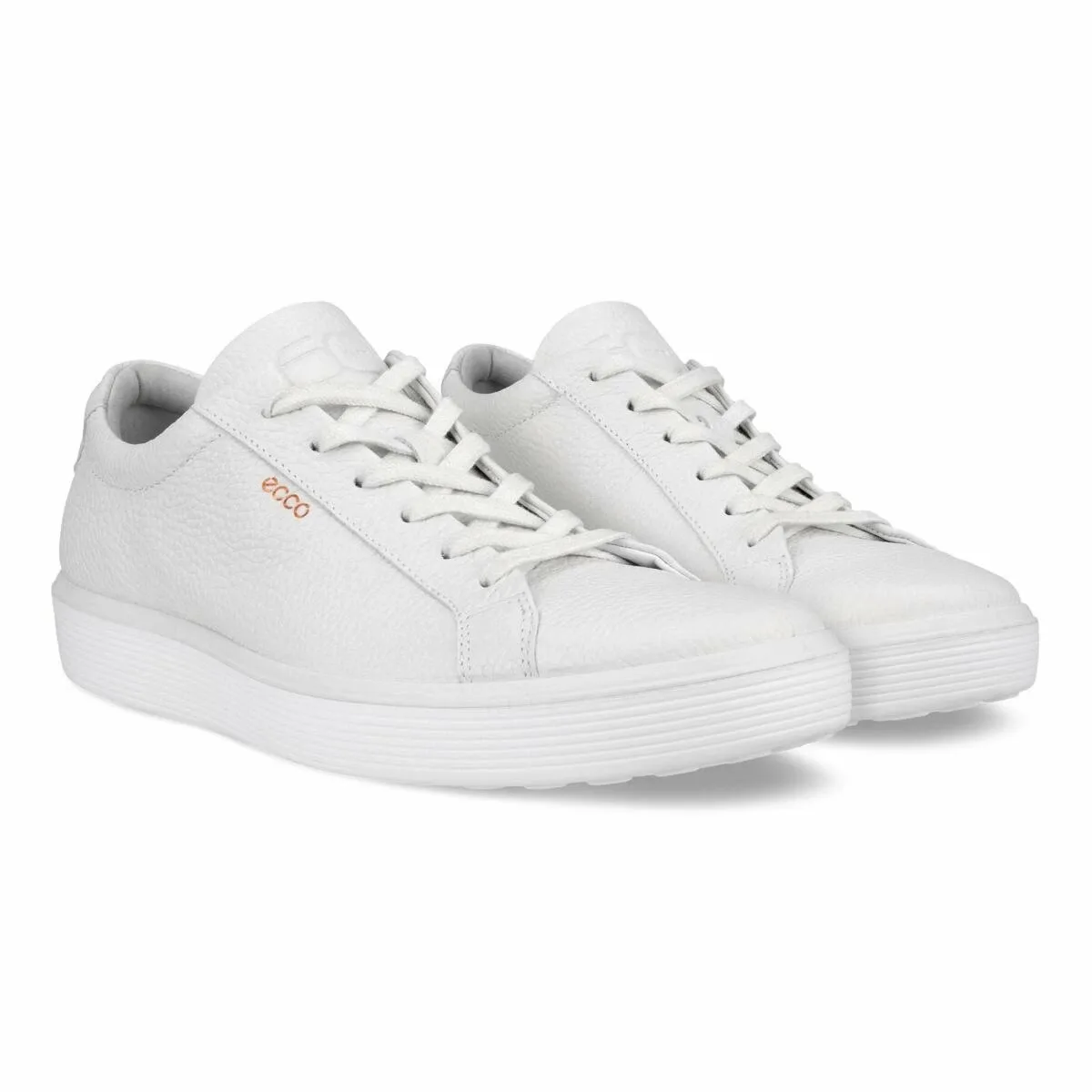 Мужские кроссовки ECCO из натуральной кожи, размер 60, WHITE