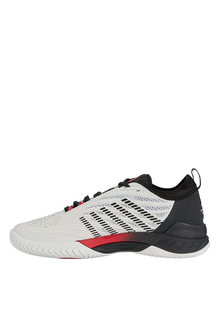 Мужские теннисные кроссовки Hypercourt Supreme 2, Puma K-Swiss, белый/черный/красный — фото 4